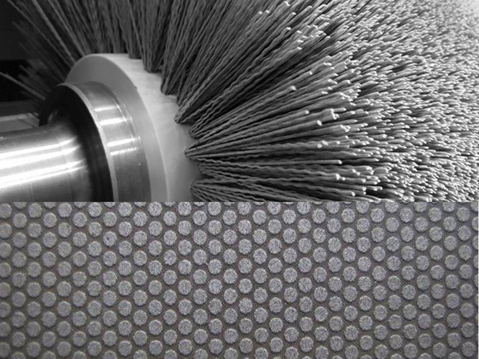 ABRASIVE CARBON BRUSH